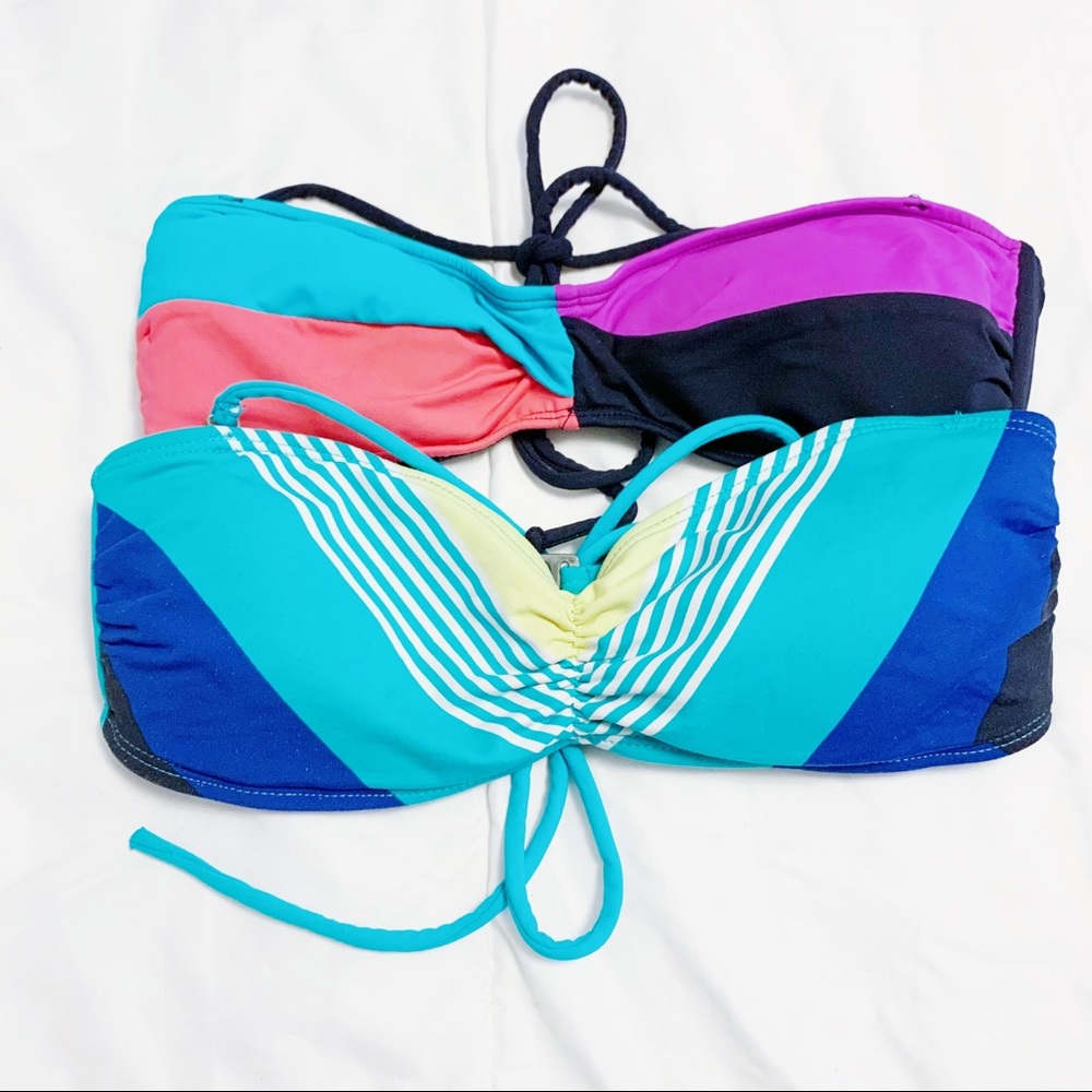 Bandeau bikini top set